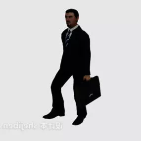 Bag Man Character 3d model