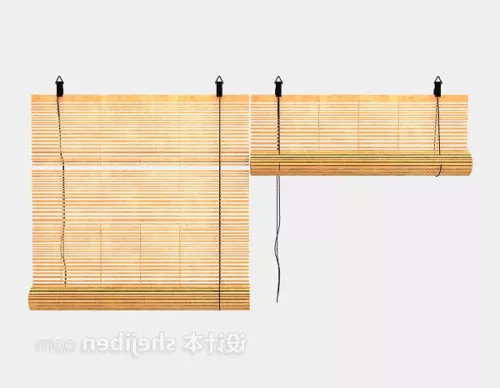 Ceiling Curtain Tent 3d model