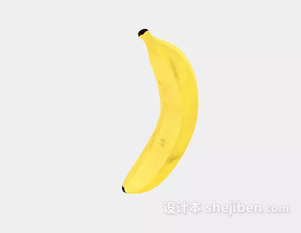 Banana Fruit 3d model Banana Fruit 3d model