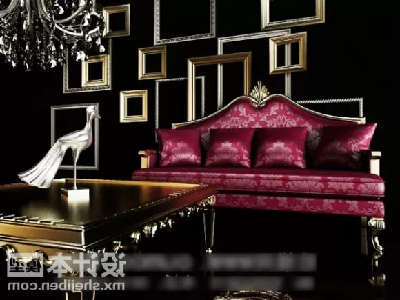 Bar Club Sofa Set 3d model Bar Club Sofa Set 3d model