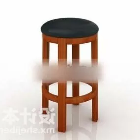 Round Bar Chair 3d model