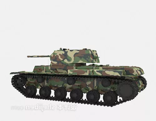 Sci Fi Robot Tank 3d model