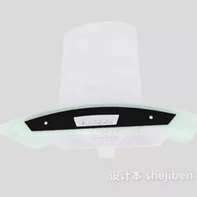 Modern Extractor Hood 3d model