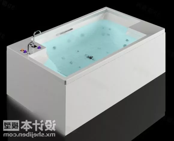 Shower Base With Drain 3d model