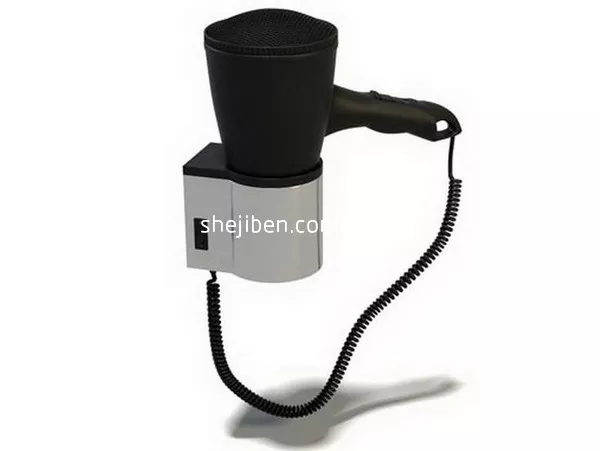 Shower Floor Corner Curved Shape 3d model
