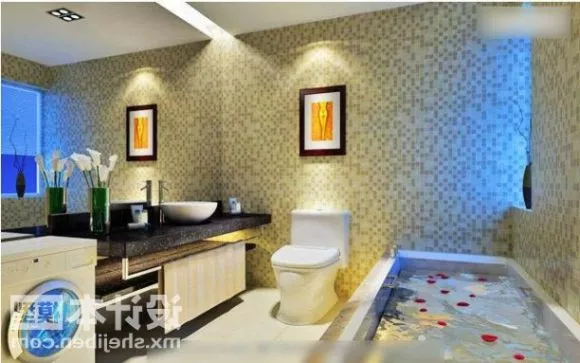 Bathroom Scene Furniture Set 3d model Bathroom Scene Furniture Set 3d model