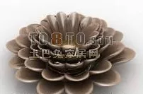 Art Vase Wave Pattern 3d model