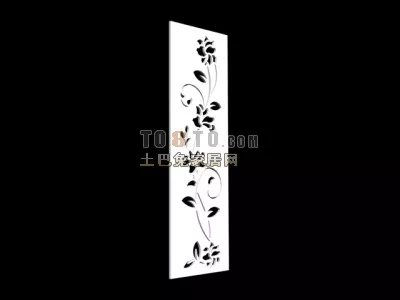 Flower Lavender 3d model