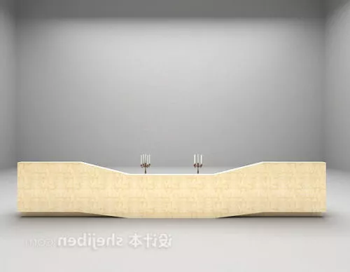 Beige Cabinet Decor 3d model Beige Cabinet Decor 3d model