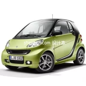 Small Hyundai Car 3d model
