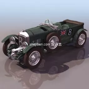Bentley Classic Car 3d model