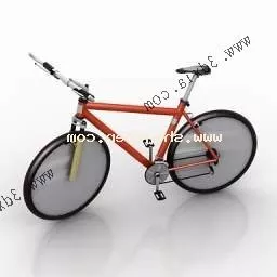 Red Racing Bike 3d model Red Racing Bike 3d model