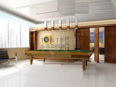 Wall Bars 3d model