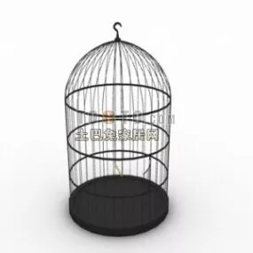 Birdcage Decoration 3d model