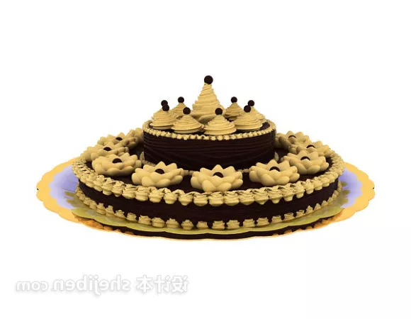 Ice Cream Box 3d model