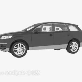 Black Audi Car Vehicle 3d model