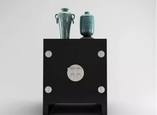 Nightstand With Drawer 3d model