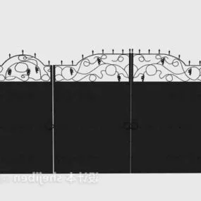 Black Iron Gate 3d model