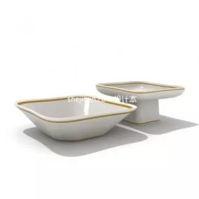 Fruit Plate 3d model
