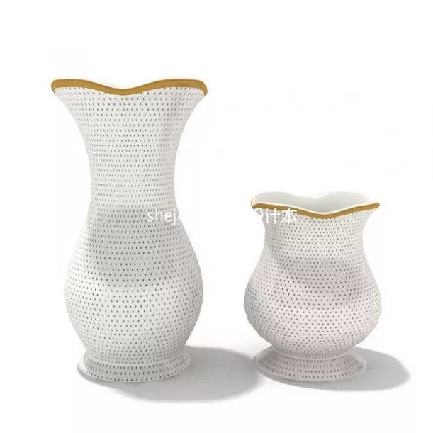 Ceramic Jug Vase 3d model