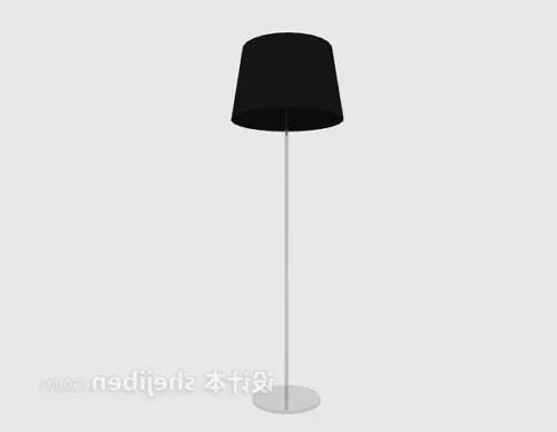 Floor Lamp Black Shade 3d model Floor Lamp Black Shade 3d model
