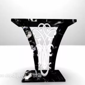 Black Marble Rack 3d model