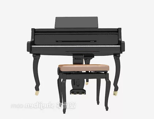 Chinese Ancient Gong Instrument 3d model