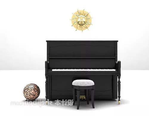 Casio Celviano Piano 3d model