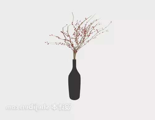 Potted Vase Plant 3d model