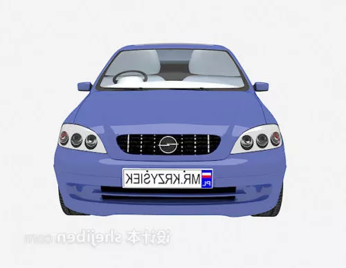 Delahaye Car 1949 3d model