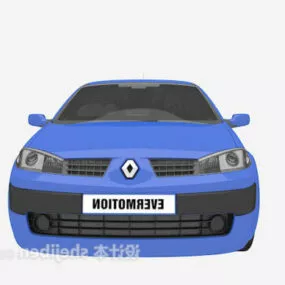 Blue Car Vehicle V1 3d model