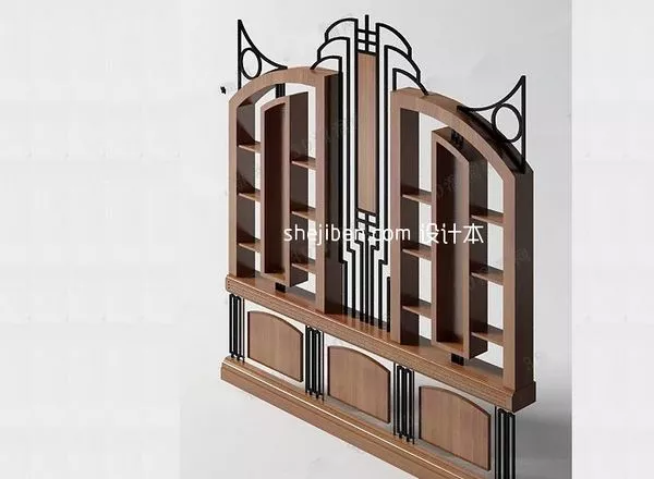 Full Rack With Dumbs 3d model