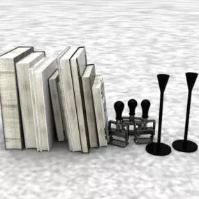 Stand Book V1 3d model