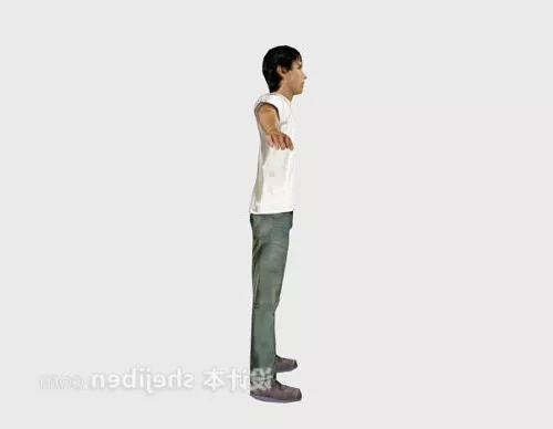 Funny Boy 3d model