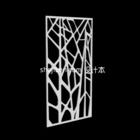 Branches Partition Window 3d model