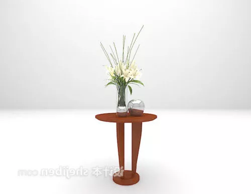 Curved Rack Decoration 3d model