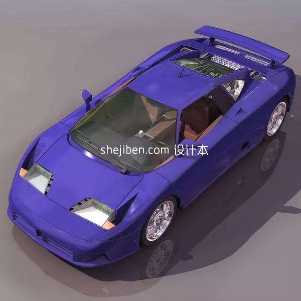 Chevrolet Volt Car 2010 3d model