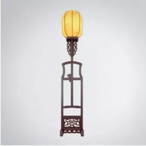 Hotel Chinese Floor Lamp 3d model