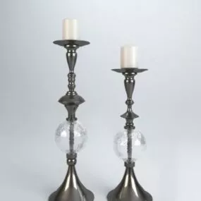 Candlestick Iron 3d model