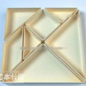 Canteen Plate 3d model