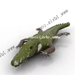 Cartoon Alligator 3d model