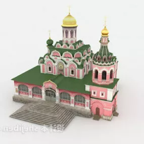 Castle Ancient Building Toy 3d model