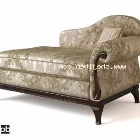 Casual Recliner Sofa Furniture 3d model