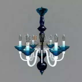 Chandelier Classic Style 3d model