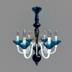Chandelier Classic Style 3d model Chandelier Classic Style 3d model