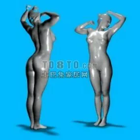 Statue Character 3d model