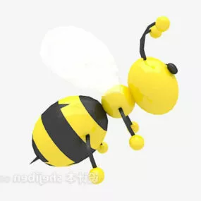 Children Bee Animal Toy 3d model