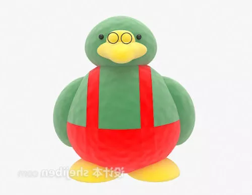 Spindle Toy Figurine 3d model
