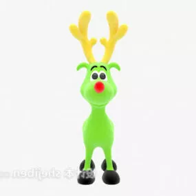 Children Deer Animal Toy 3d model