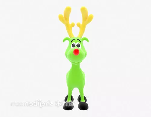 Children Deer Animal Toy 3d model Children Deer Animal Toy 3d model